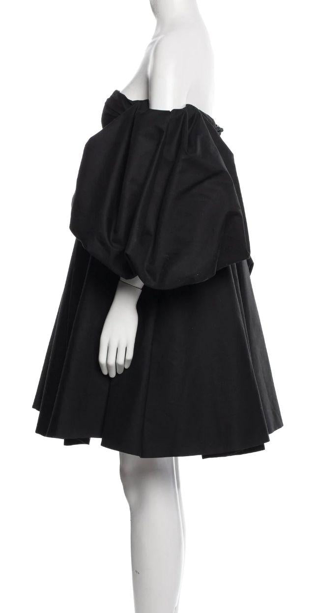 Khaite Black Katerina Mini Dress