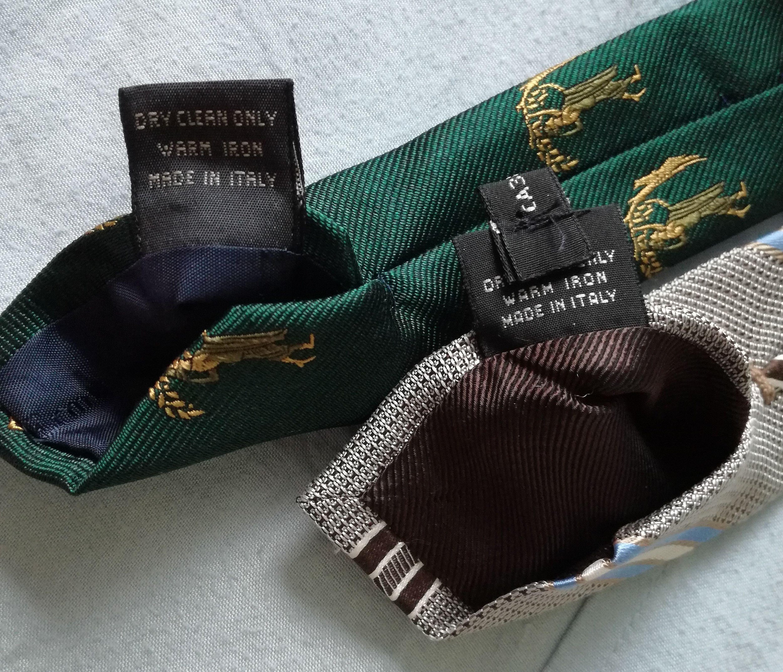 Ermenegildo Zegna - 2 Silk Neck Ties