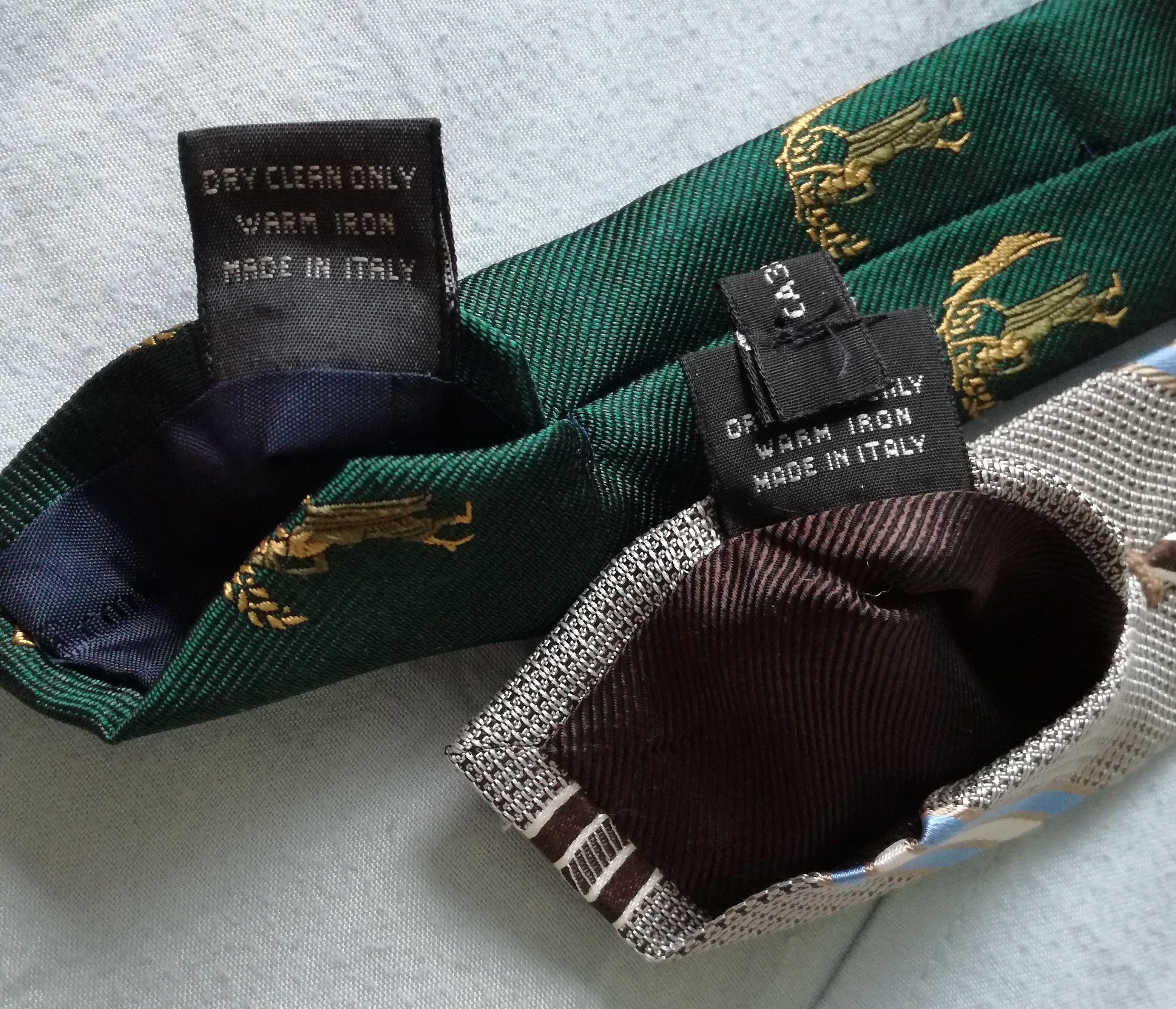 Ermenegildo Zegna - 2 Silk Neck Ties