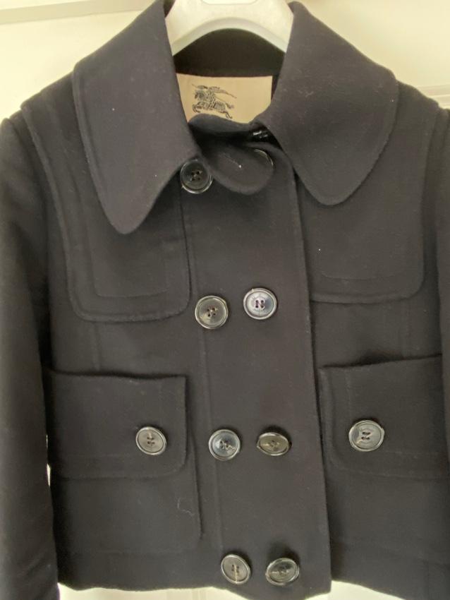 Burberry Prorsum Black Wool Jacket
