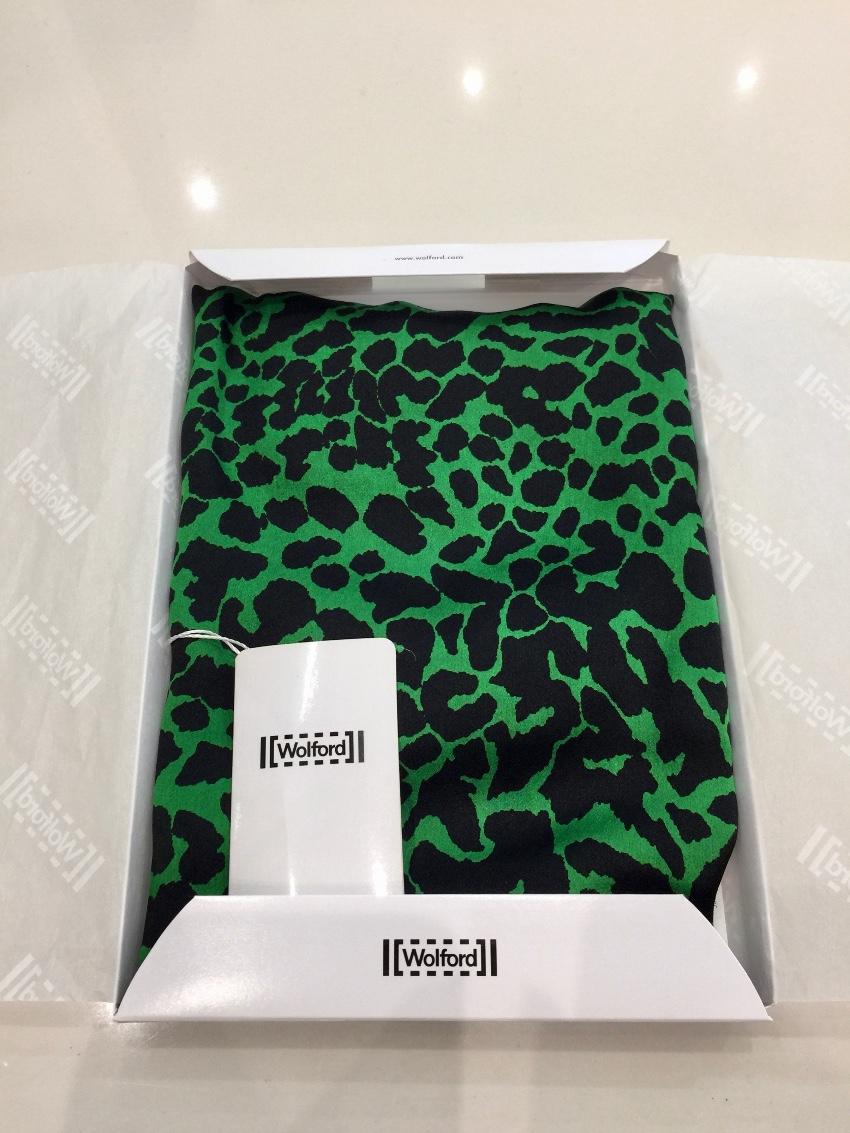 Wolford Limited Edition Cheetah-Print Silk Scarf