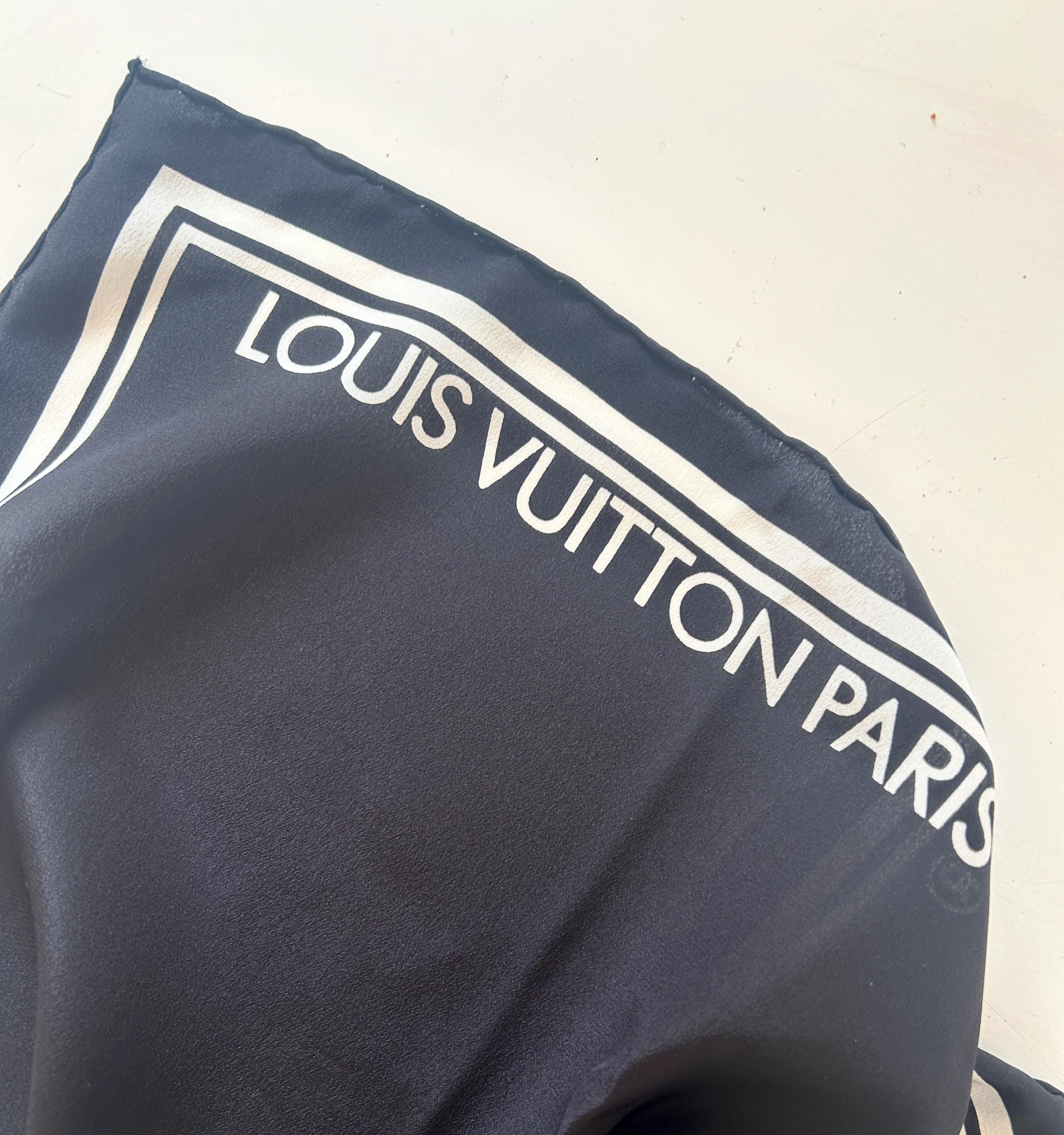 Louis Vuitton Limited Edition 'Le Temps Du Voyage' Silk Scarf
