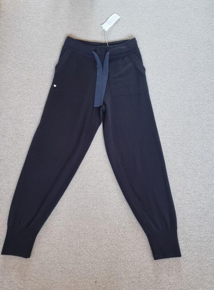 Bamford Black Cashmere Jogging Bottoms