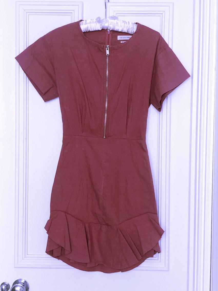 Isabel Marant Etoile Pink Neit Cotton And Linen-blend Dress