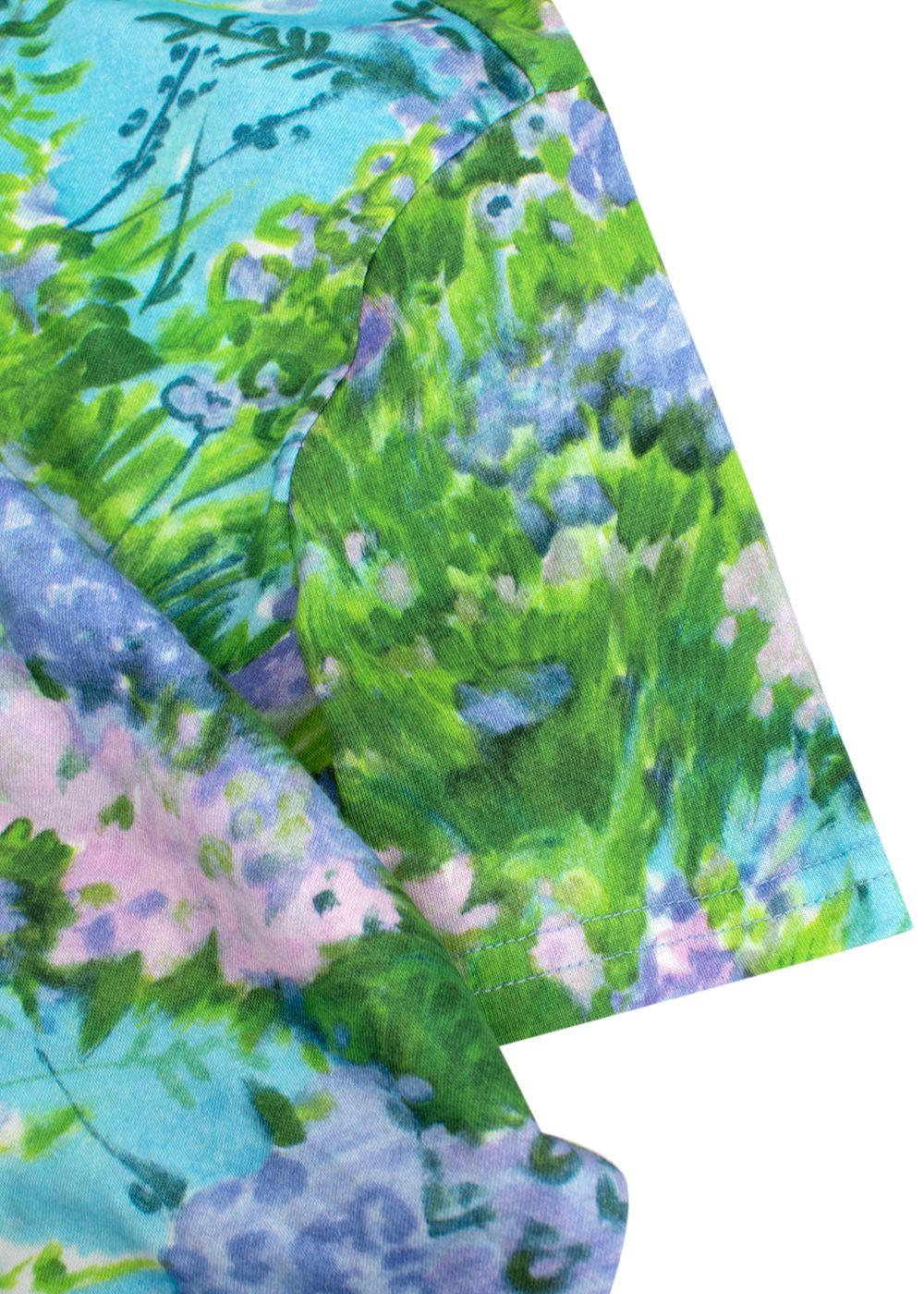 Richard Quinn Floral Print Cotton T-Shirt
