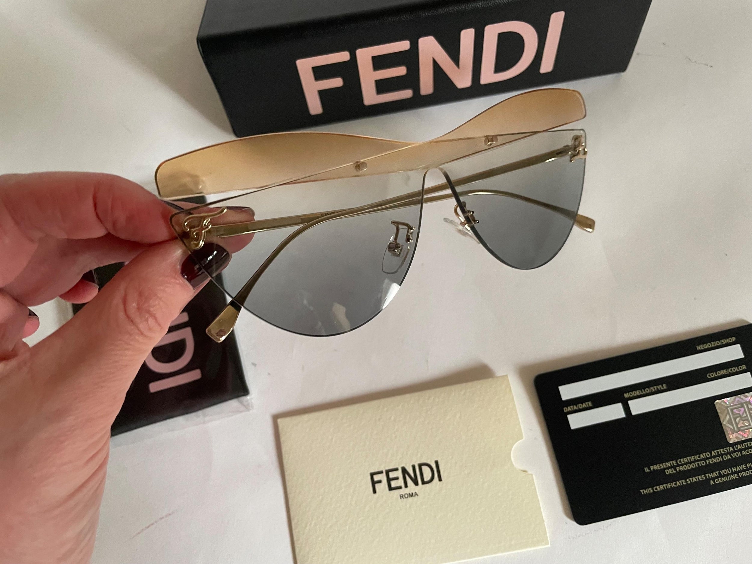 Fendi FF0400/S Karligraphy Sunglasses