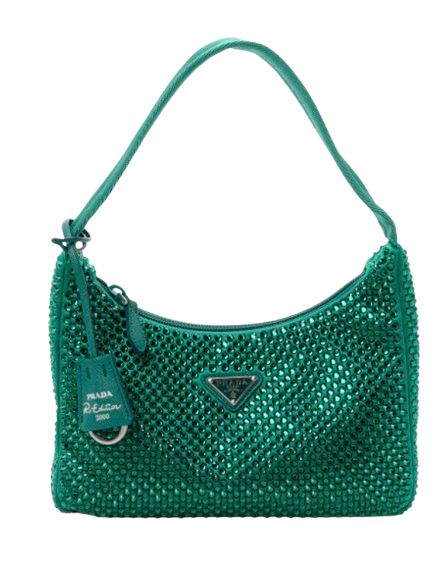Mango Green Re-Edition 2000 Crystal Bag