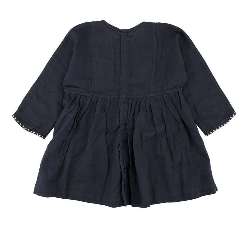 Caramel Girls 18M Cotton Navy Dress