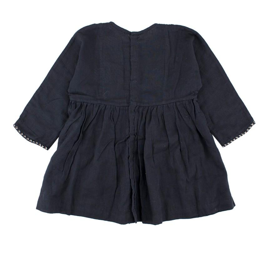 Caramel Girls 18M Cotton Navy Dress