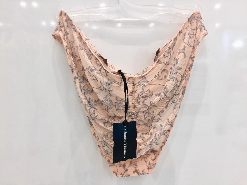 Chantal Thomass Soft Peach Tulle Filigree Briefs