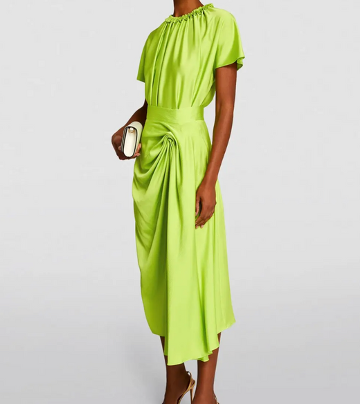 Edeline Lee Twisted Nymph Midi Skirt