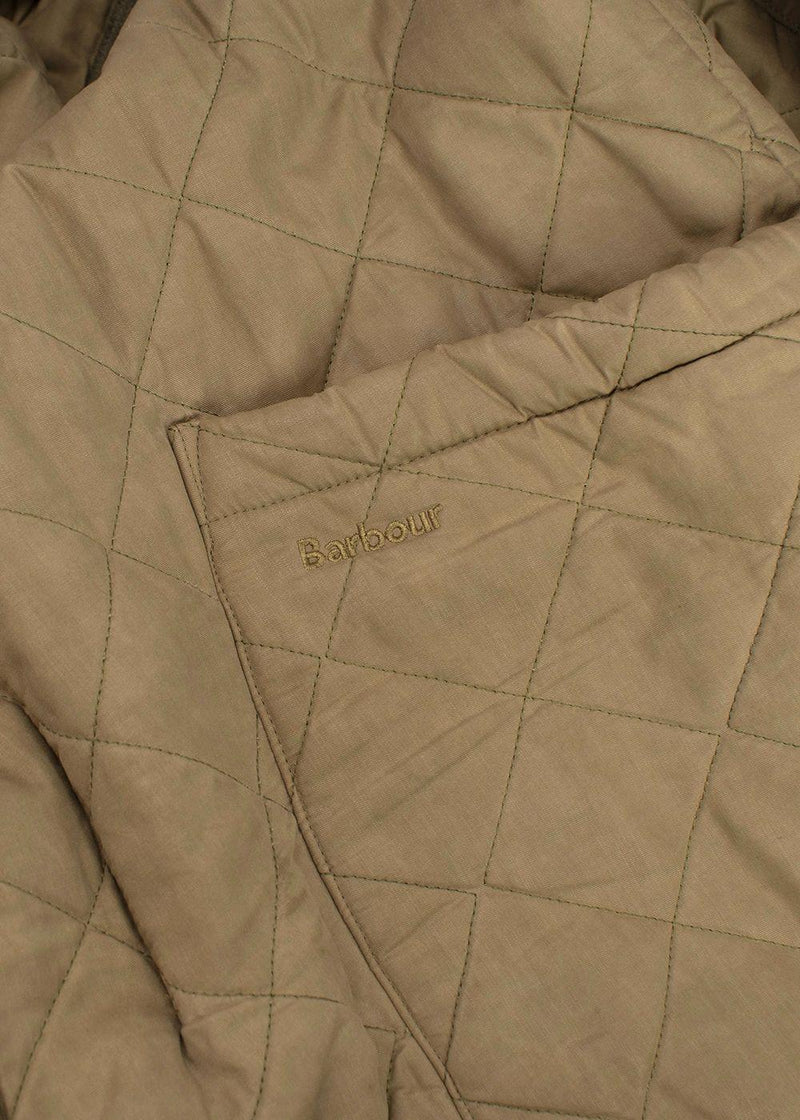 Barbour Khaki Quilted Jacket