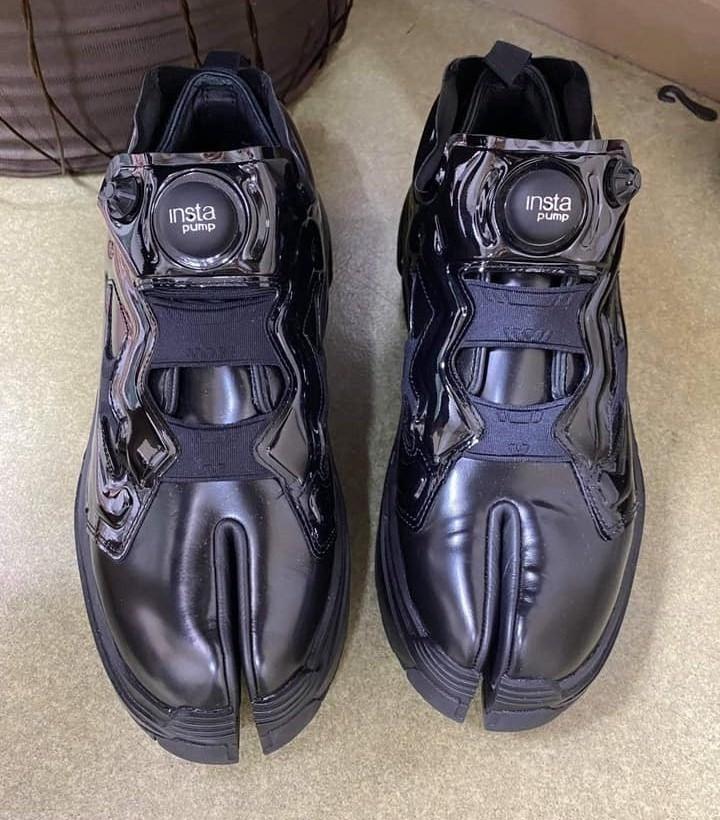 Reebok Maison Margiela Tabi Instapump Fury Oxford Shoes