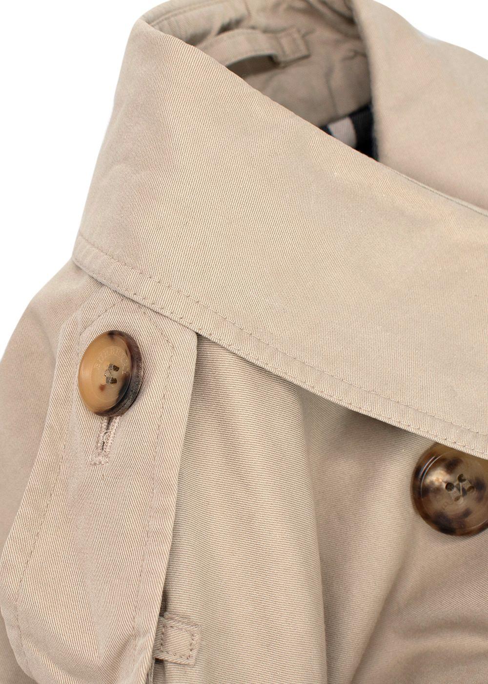 Burberry Double Breasted The Kensingnton Trench Coat