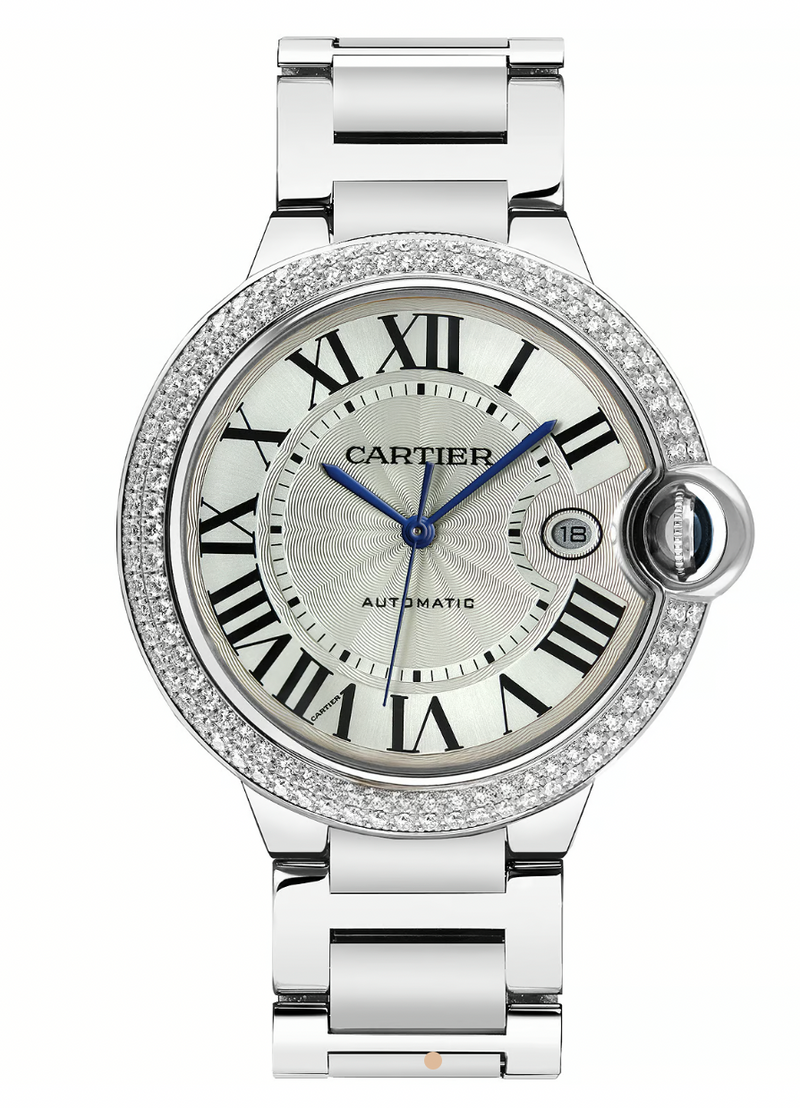 Silver Ballon Bleu 42mm Watch