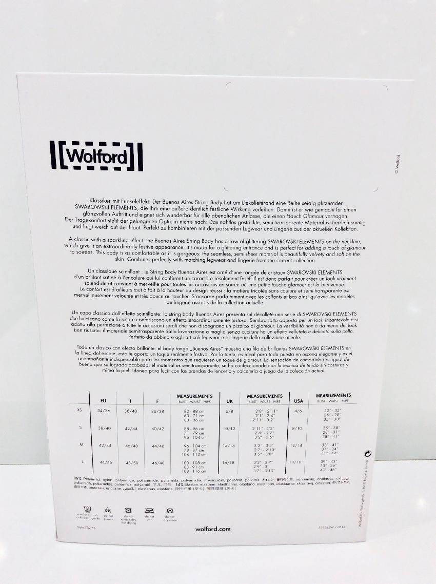 Wolford Swarovski Crystal-Embellished String Bodysuit