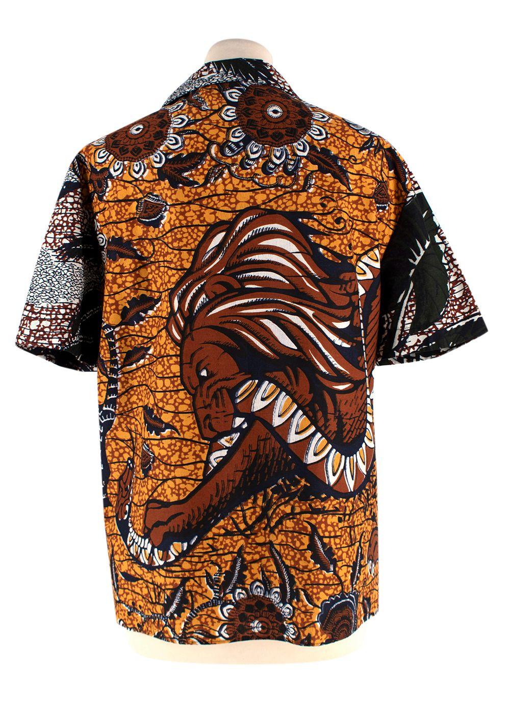 Dior Yellow Aztec Shirt