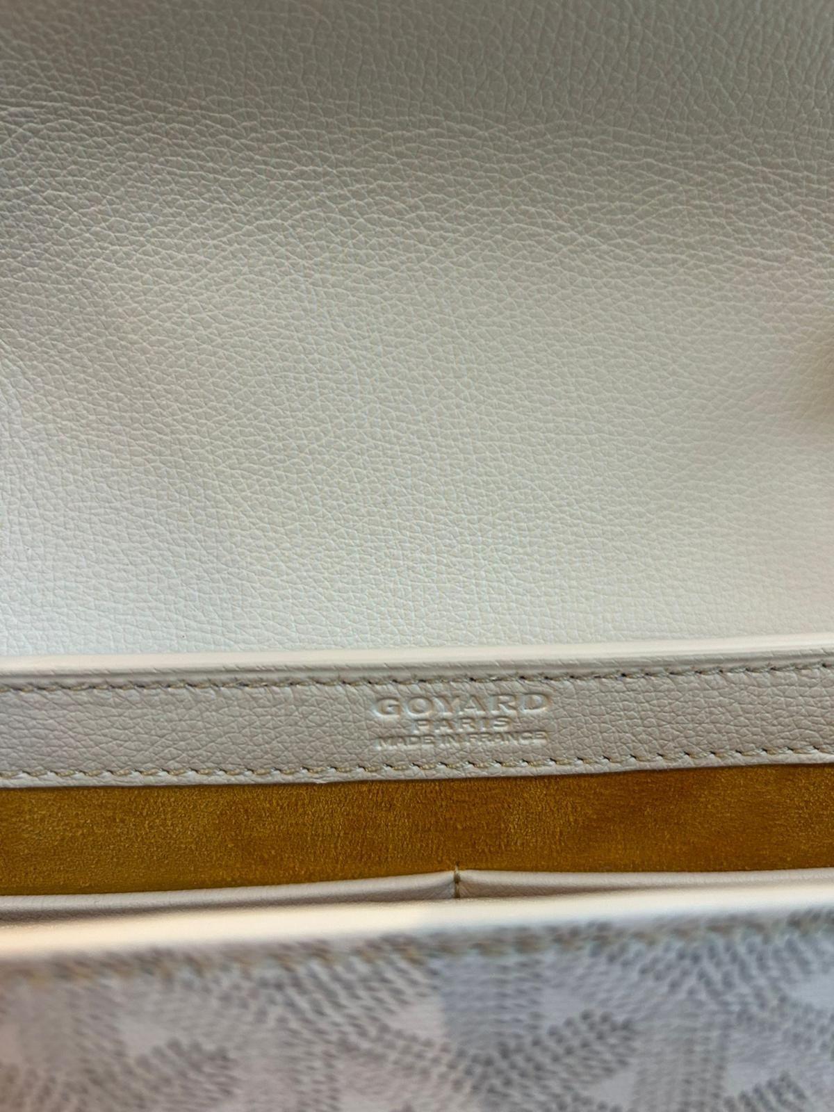 White Canvas & Chevroches Calfskin Yellow Tavenay Suede