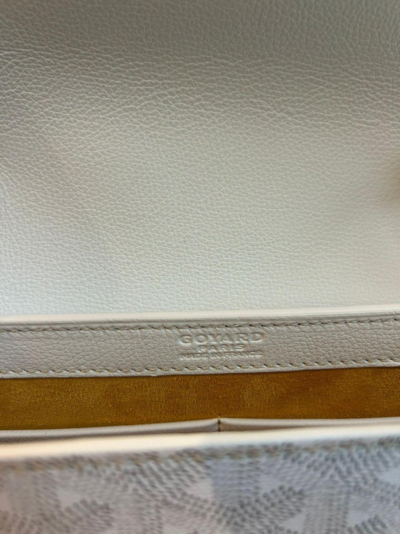 White Canvas & Chevroches Calfskin Yellow Tavenay Suede