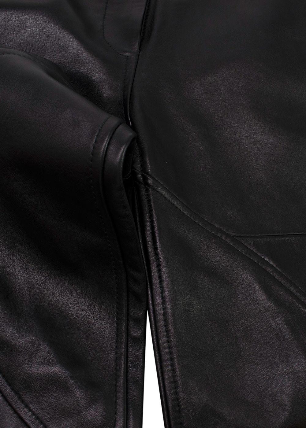 Petar Petrov Hunter Black Leather Pants