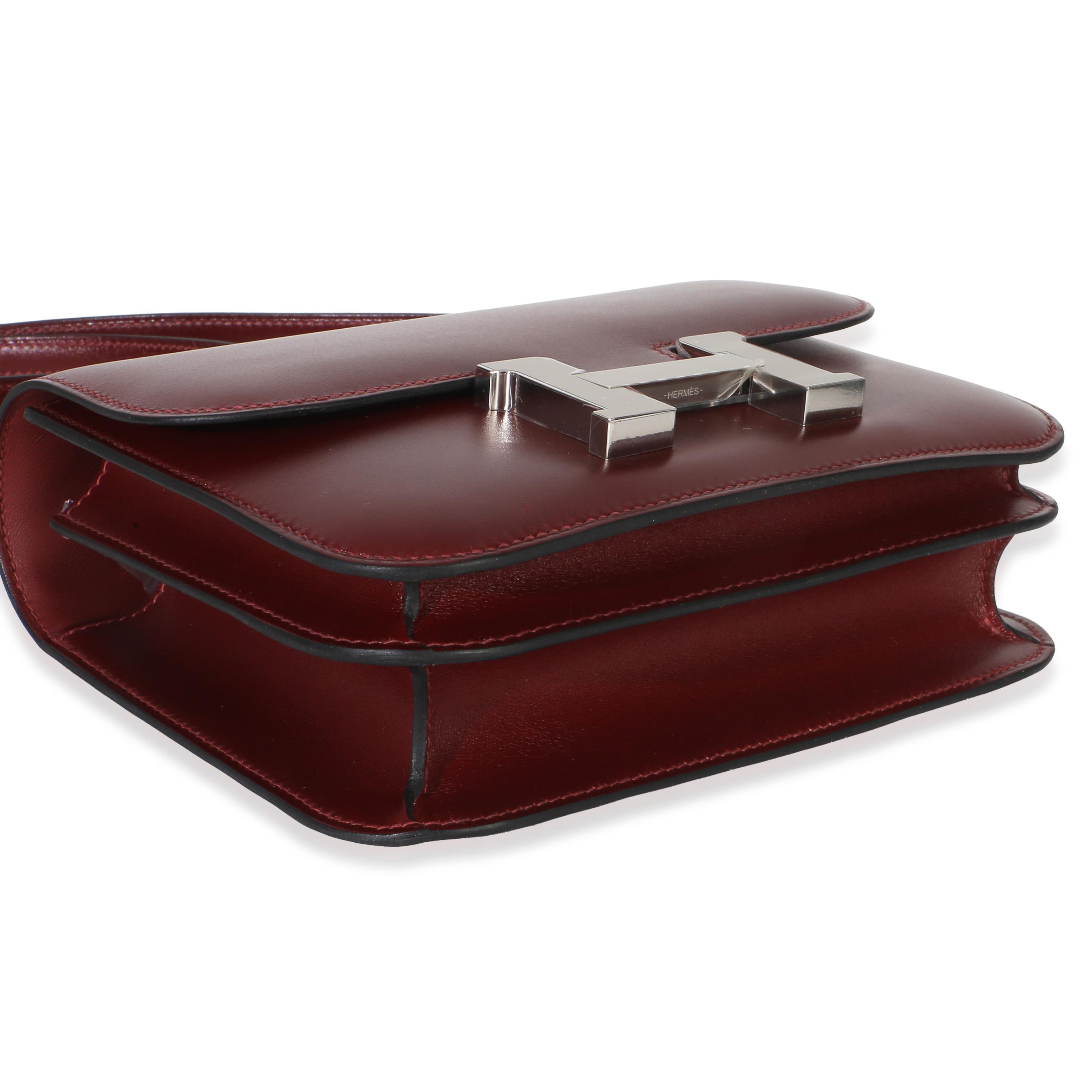Hermès Constance 18 Rouge H Box PHW