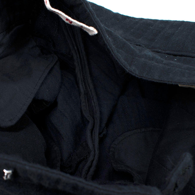 Marni Black Textured Tailored Trousers