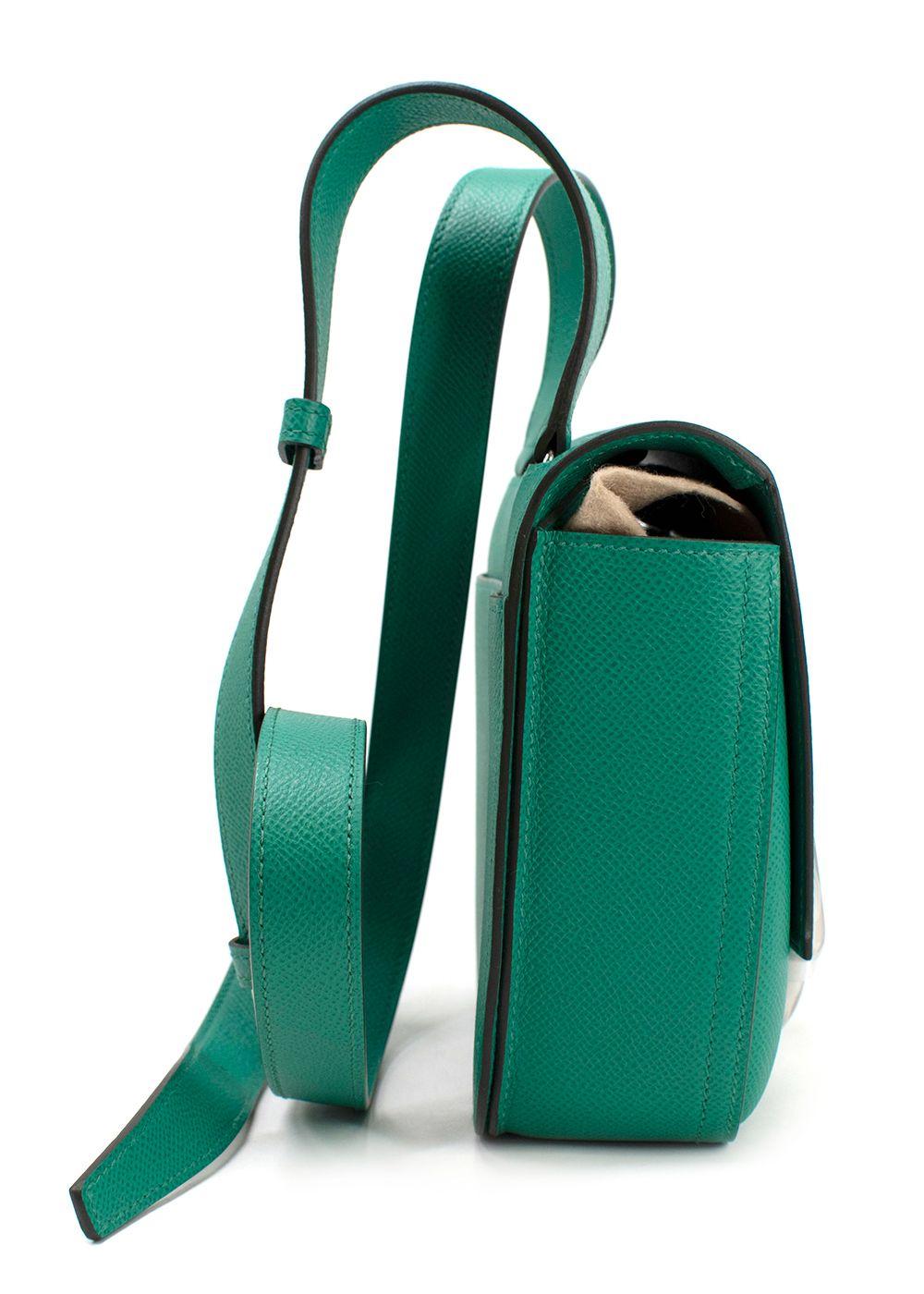 Hermes Vert Jade Epsom Della Cavalleria Shoulder Bag