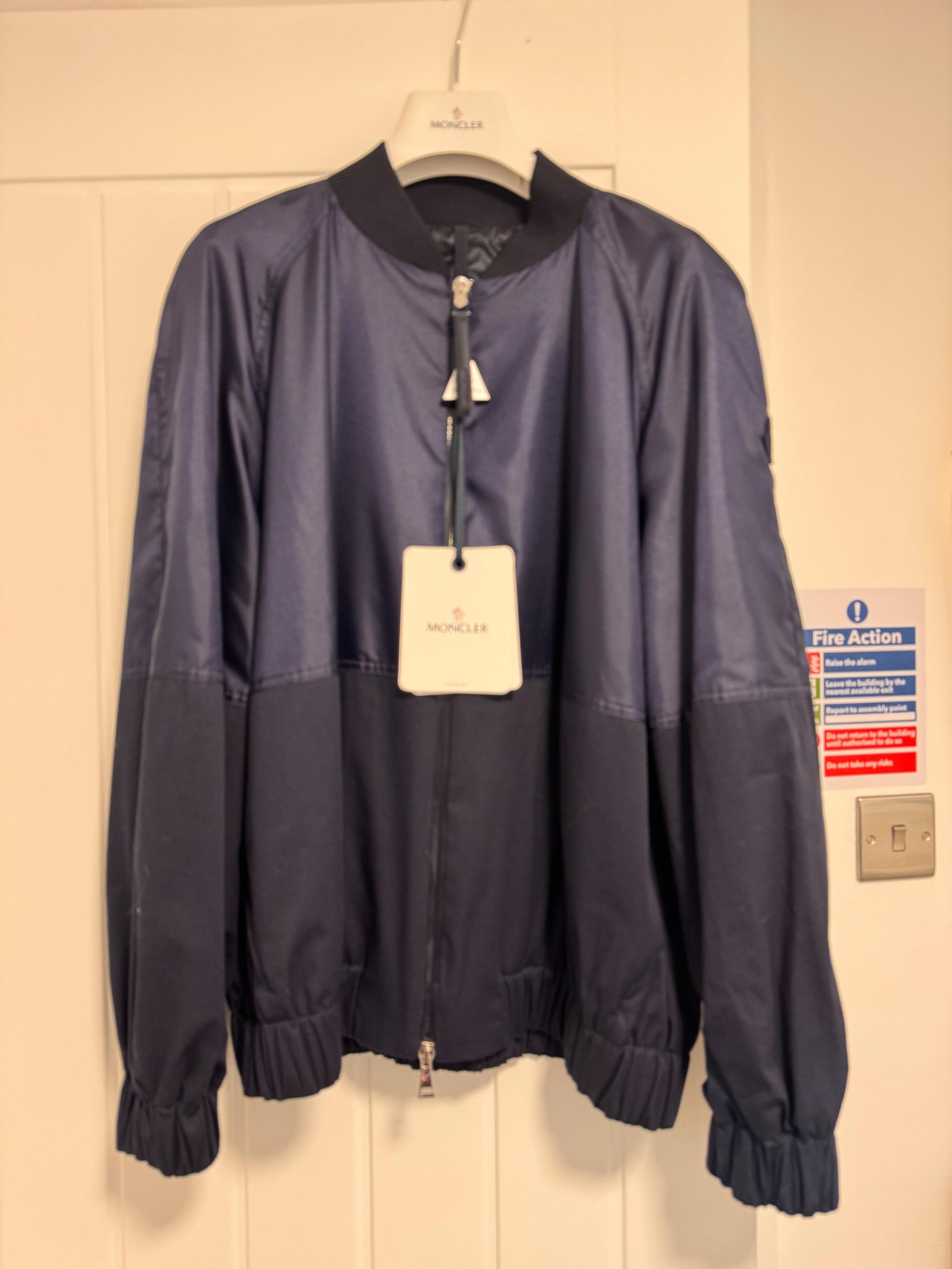 Navy Gobie Bomber Jacket
