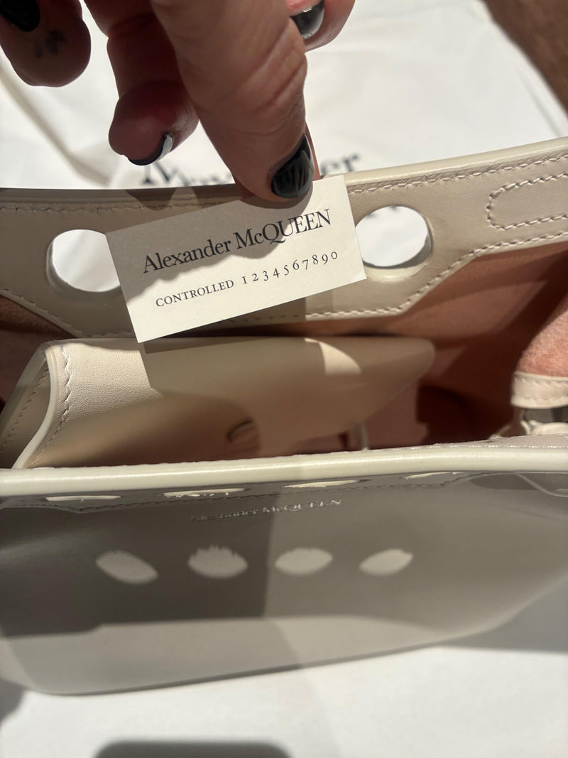 Alexander McQueen Ivory Shoulder Bag