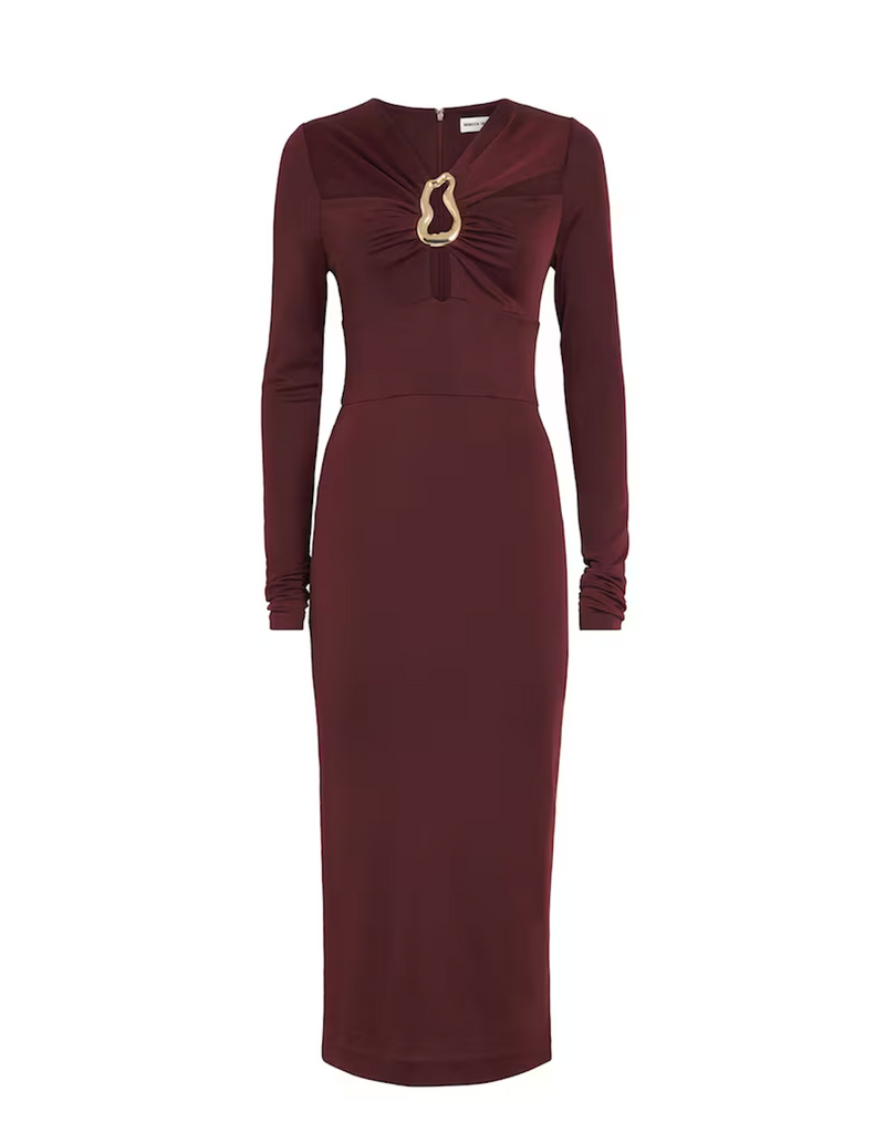 Rebecca Vallance Jersey Mischa Midi Dress