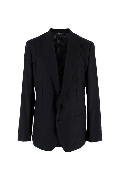 Dolce&Gabbana Black Cashmere Blend Blazer