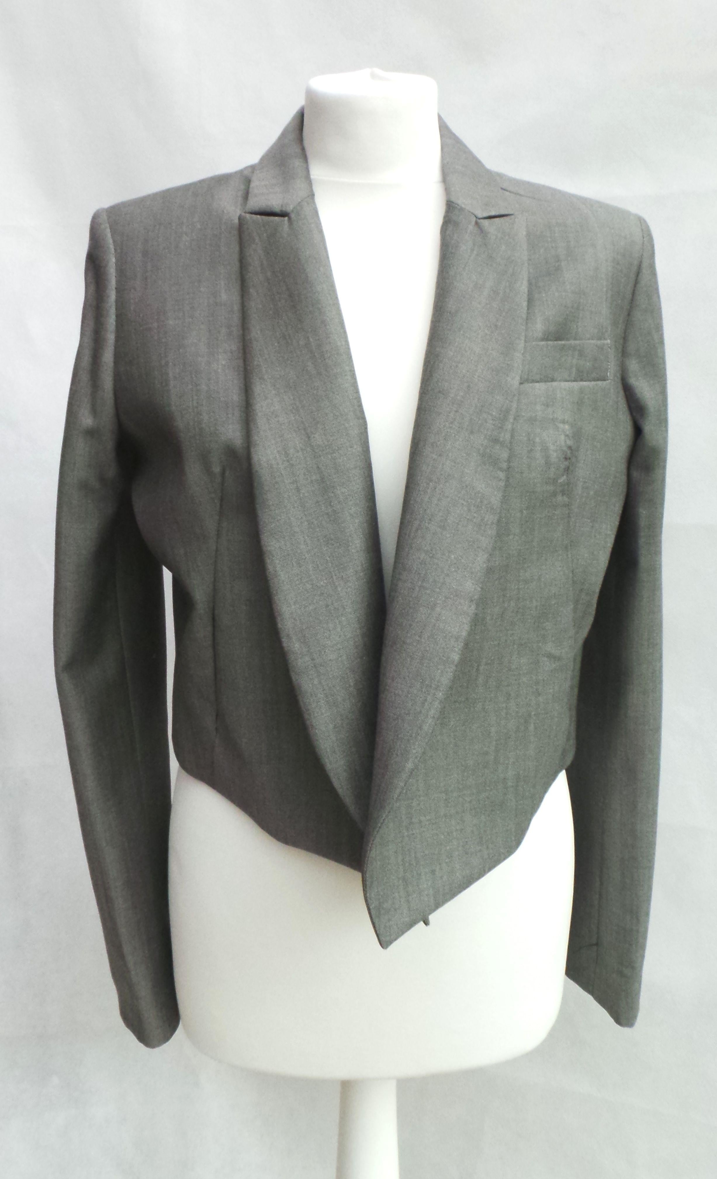 Twenty8Twelve grey cropped blazer