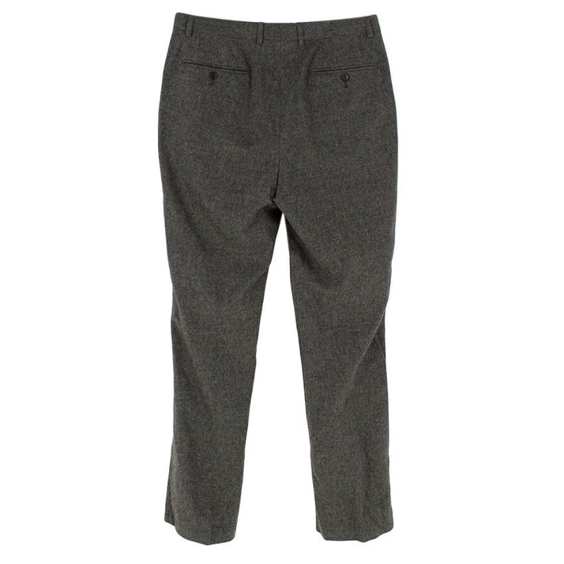 Corneliani Men's Grey Virgin Wool Single Breasted Suit