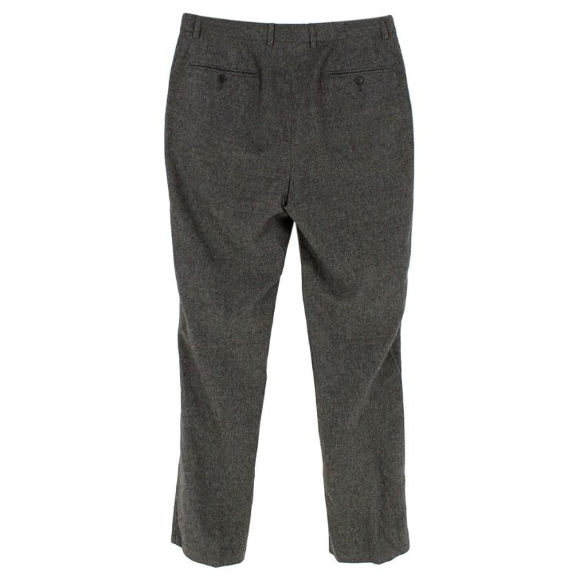 Corneliani Men's Grey Virgin Wool Single Breasted Suit