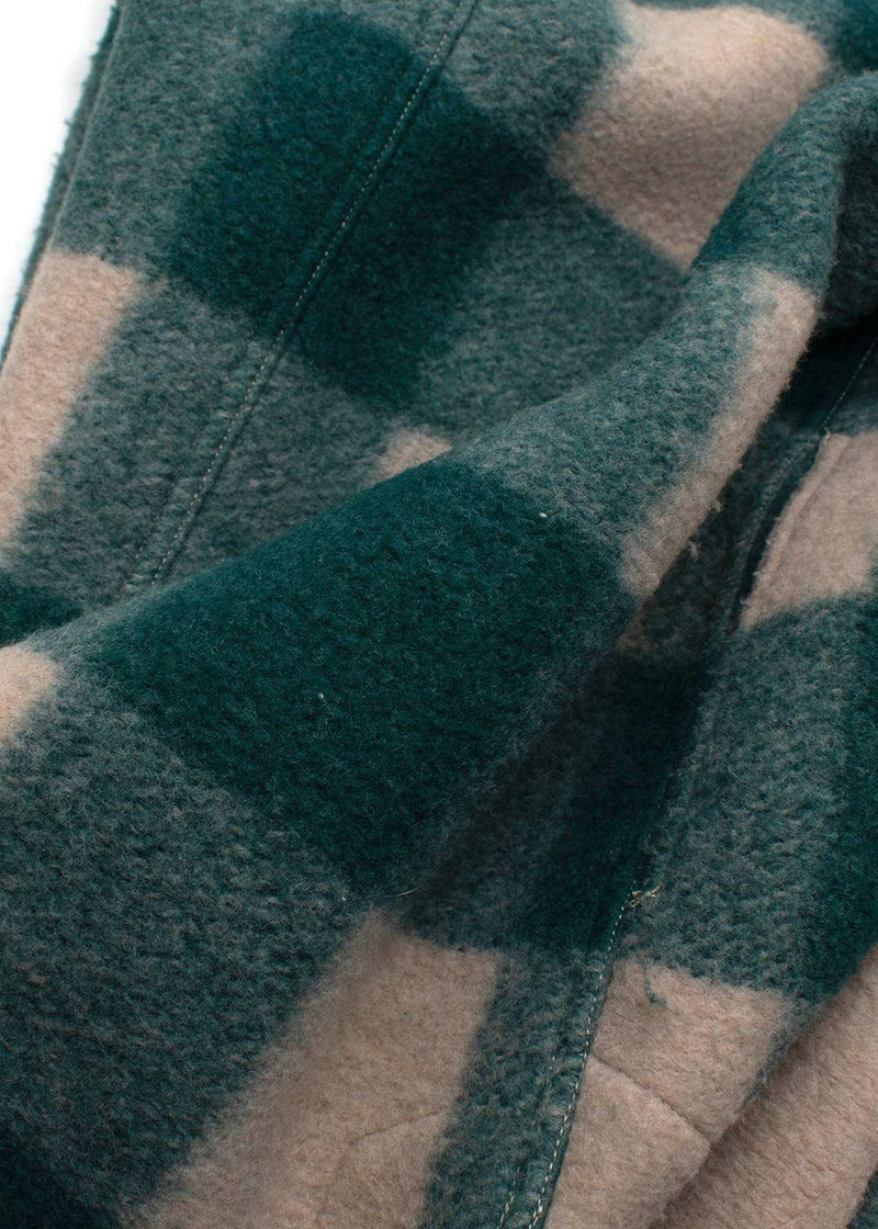 Isabel Marant Green Harveli Short Checked Jacket