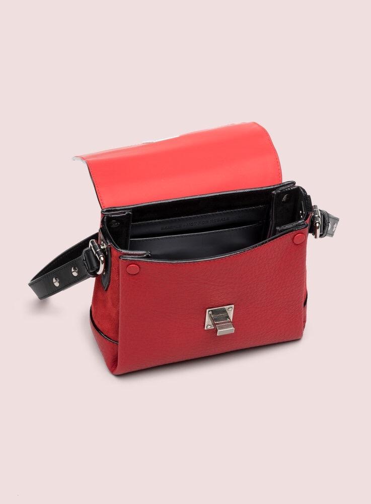 Proenza Schouler red leather cross-body bag