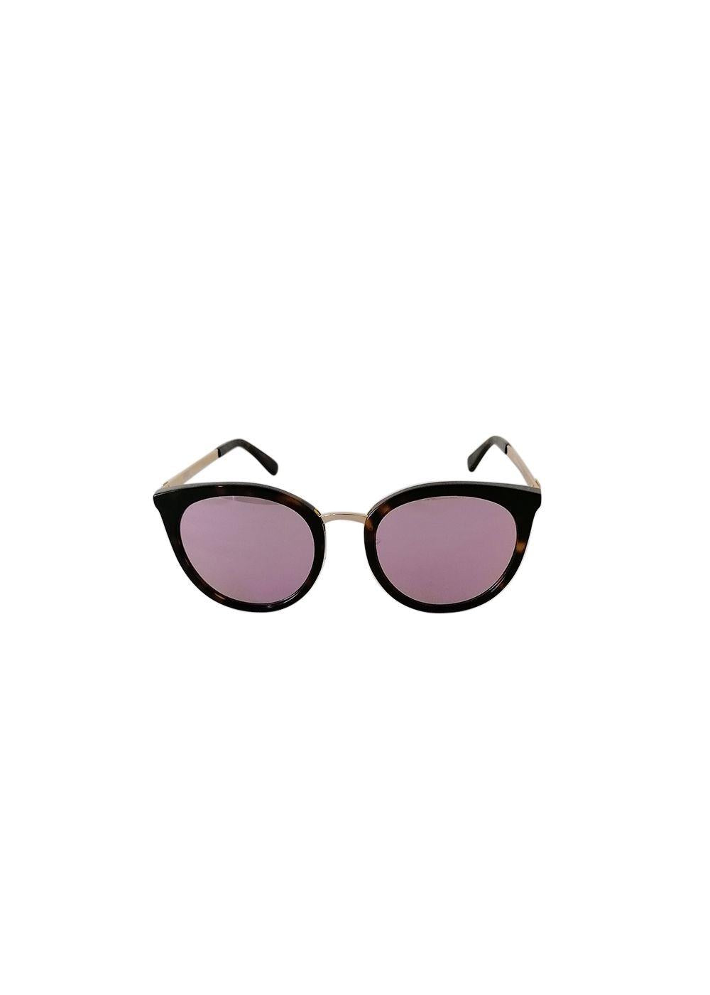 Pink lens aviator sunglasses