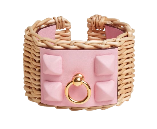 Pink Medor Picnic Sakura cuff bracelet.