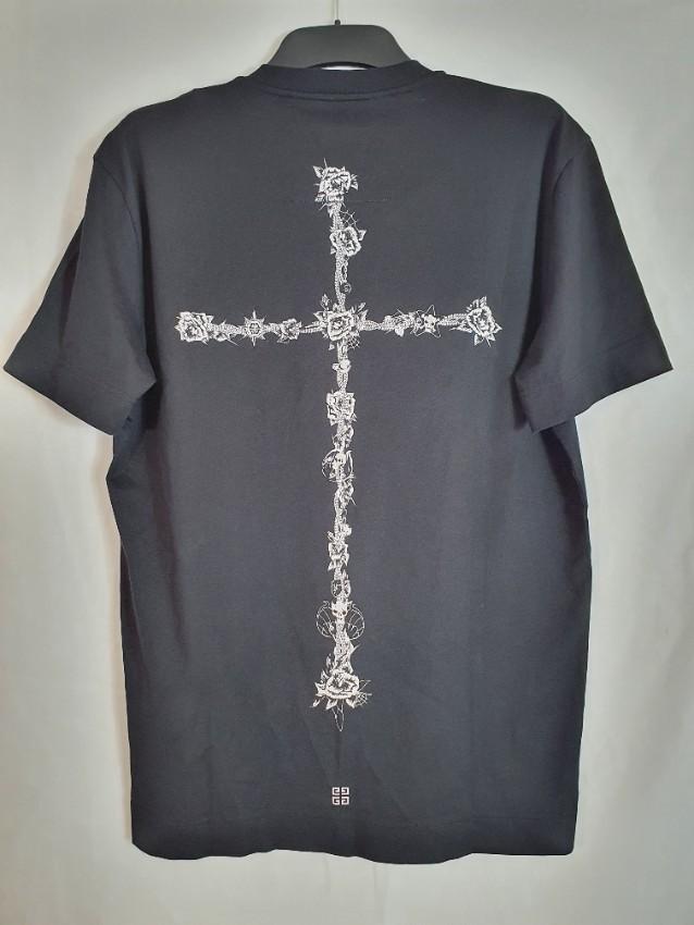 Givenchy Black Printed Cotton T-Shirt