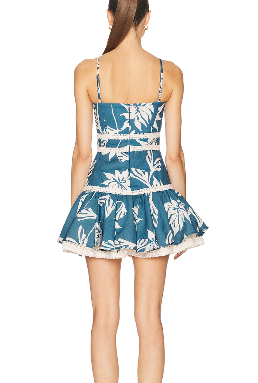 PatBO Artichoke Mini Dress