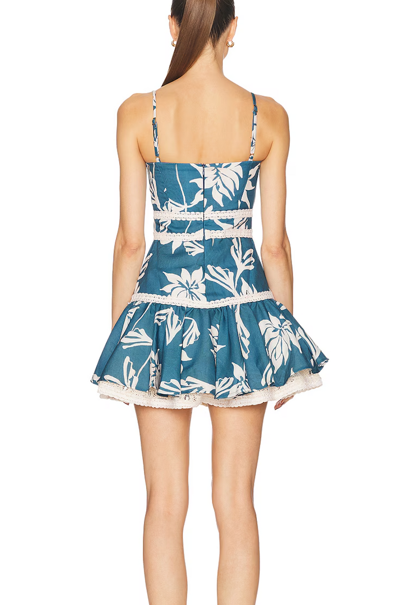 PatBO Artichoke Mini Dress