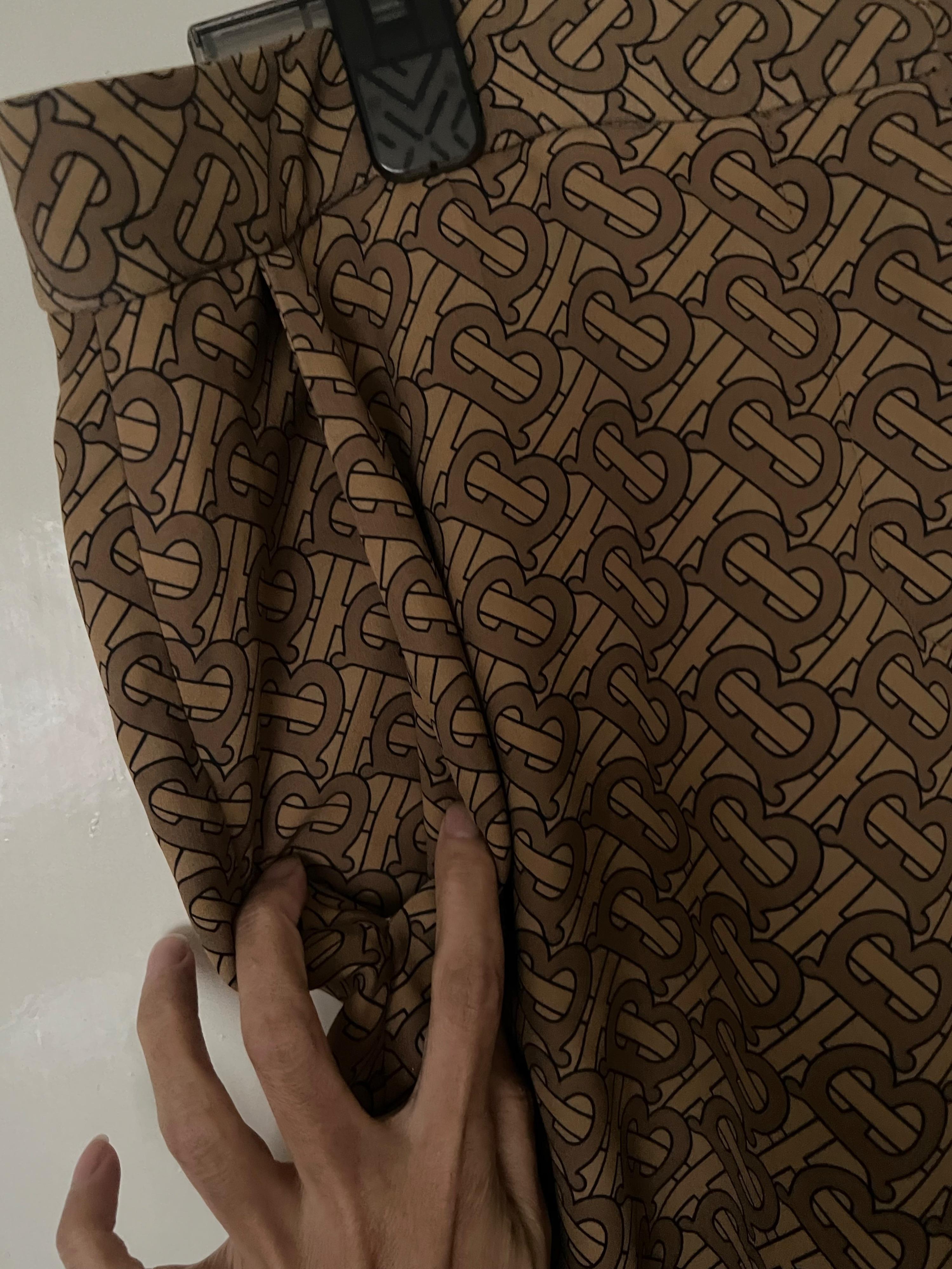 Burberry Silk Hanover Trousers