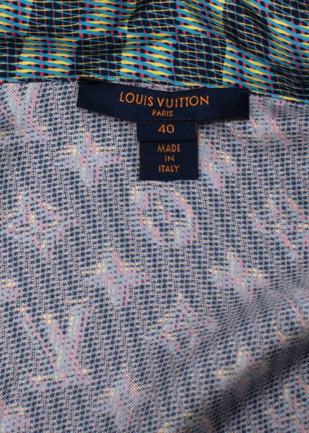 Louis Vuitton Multicolor Monogram Patterned Shirt