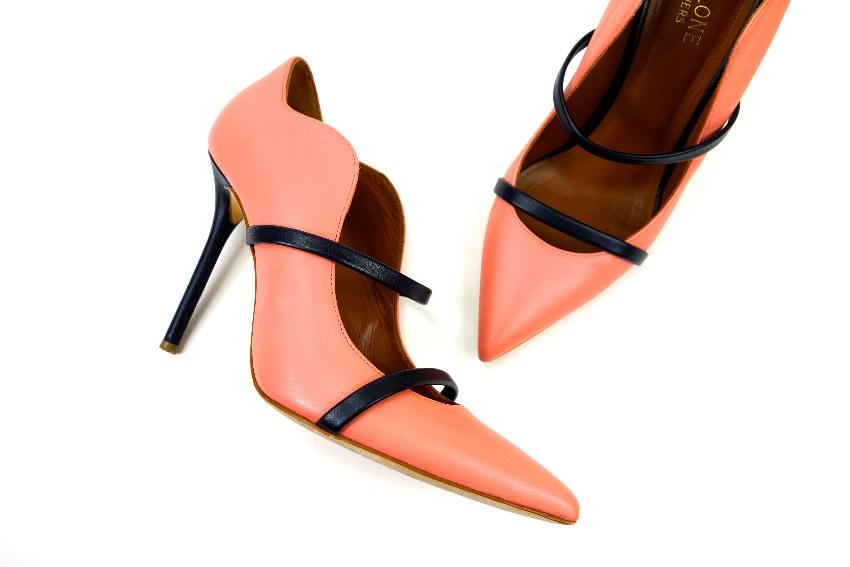 Malone Souliers Maureen Pink Mules