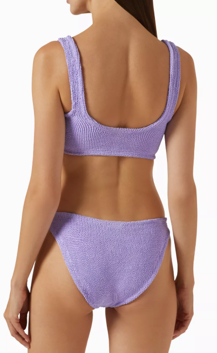 Hunza G Julia Bikini Set in Original Crinkle