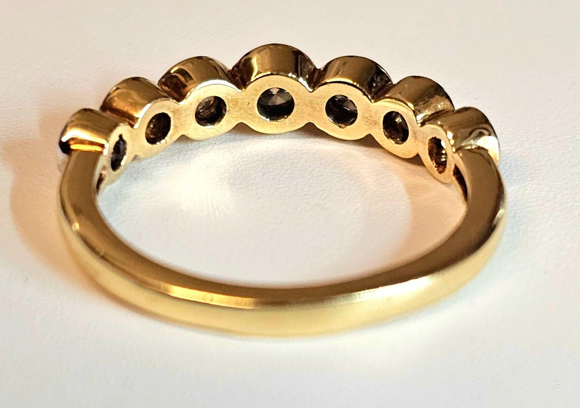 Bespoke 18Ct Gold 5 Stone Diamond Ring