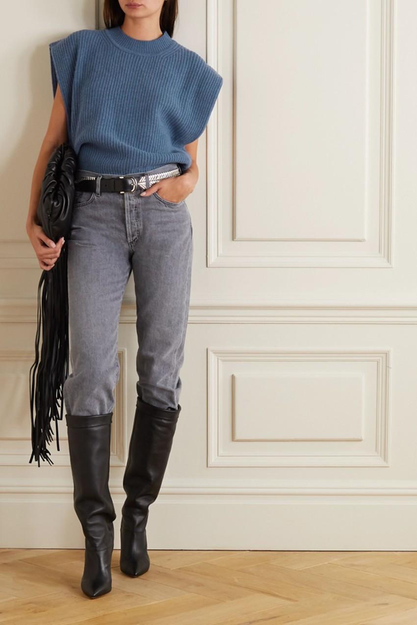 Isabel Marant Sleeveless Ribbed Knit Bridget Jumper