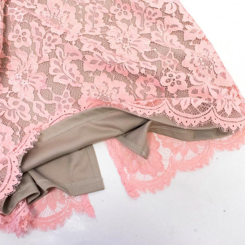 Gina Bacconi Pink Lace Dress