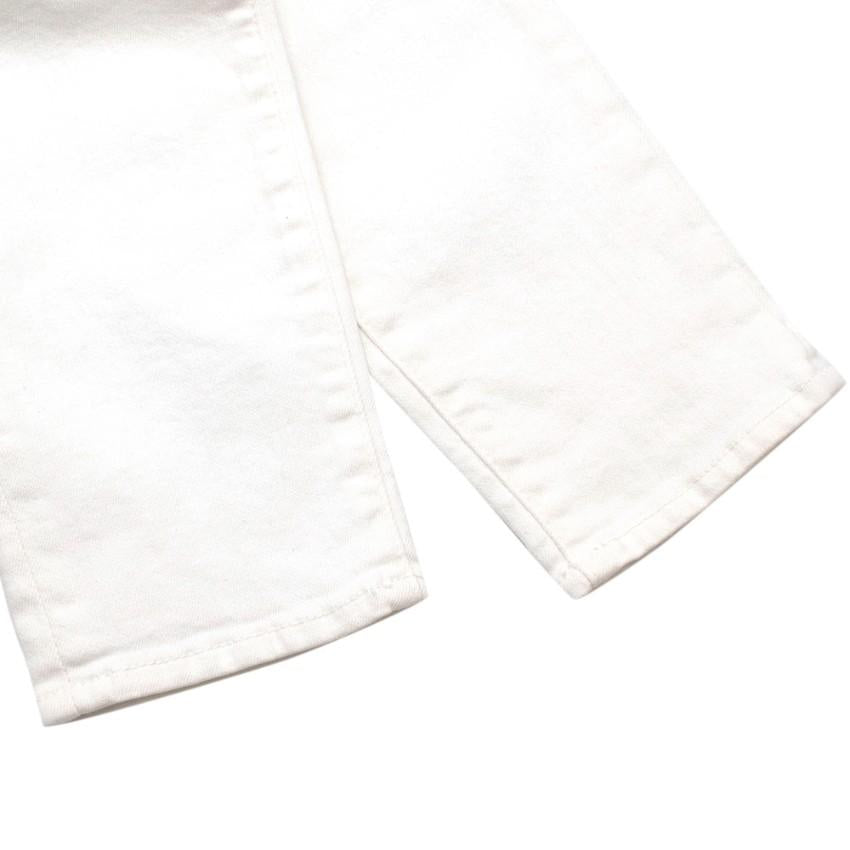 Koral White High-Waisted Slim Fit Denim Jeans