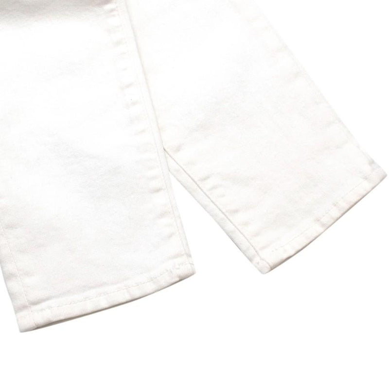 Koral White High-Waisted Slim Fit Denim Jeans